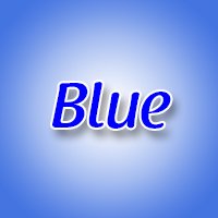 Blue