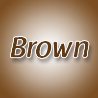 Brown