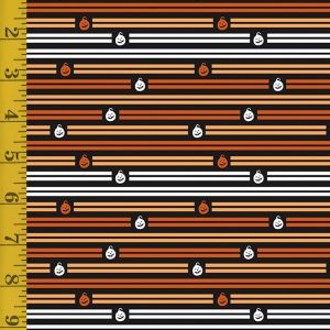 Riley Blake Designs Celebrate with Hershey Halloween: Stripes - Multi #23-8324