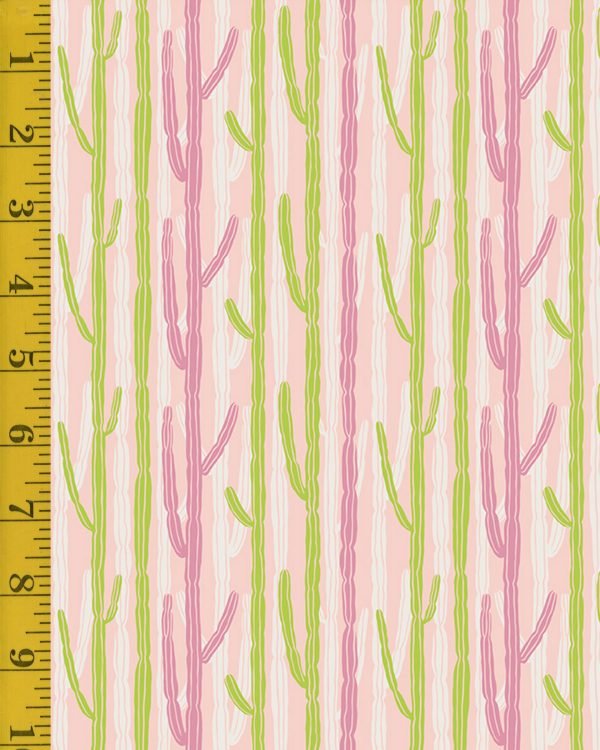 Riley Blake Designs Arid Oasis: Candelabra - Pink #23-8358