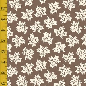 Riley Blake Designs Shades of Autumn: Leaves - Brown #24-8394