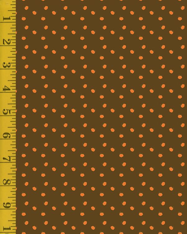 Riley Blake Designs Fall's In Town: Pumpkins - Brown #24-8426