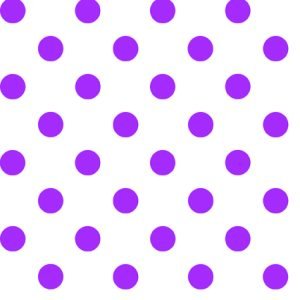 QT Fabrics Dots Stripes & More: Dots (dot is approx. 1/2") - Purple #24-6364