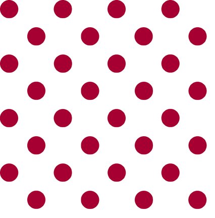 QT Fabrics Dots Stripes & More: Dots (dot is approx. 1/2") - Red #24-6381