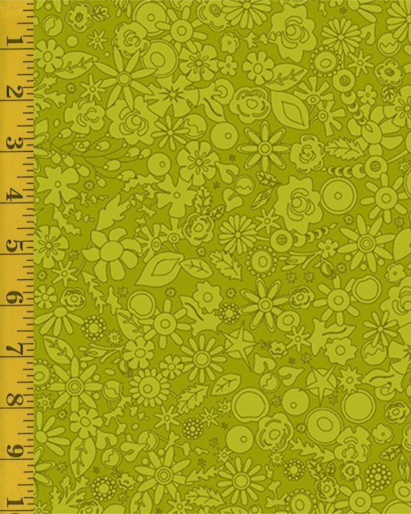 Andover Fabrics Sun Print: Woodland - Leaf #25-1124