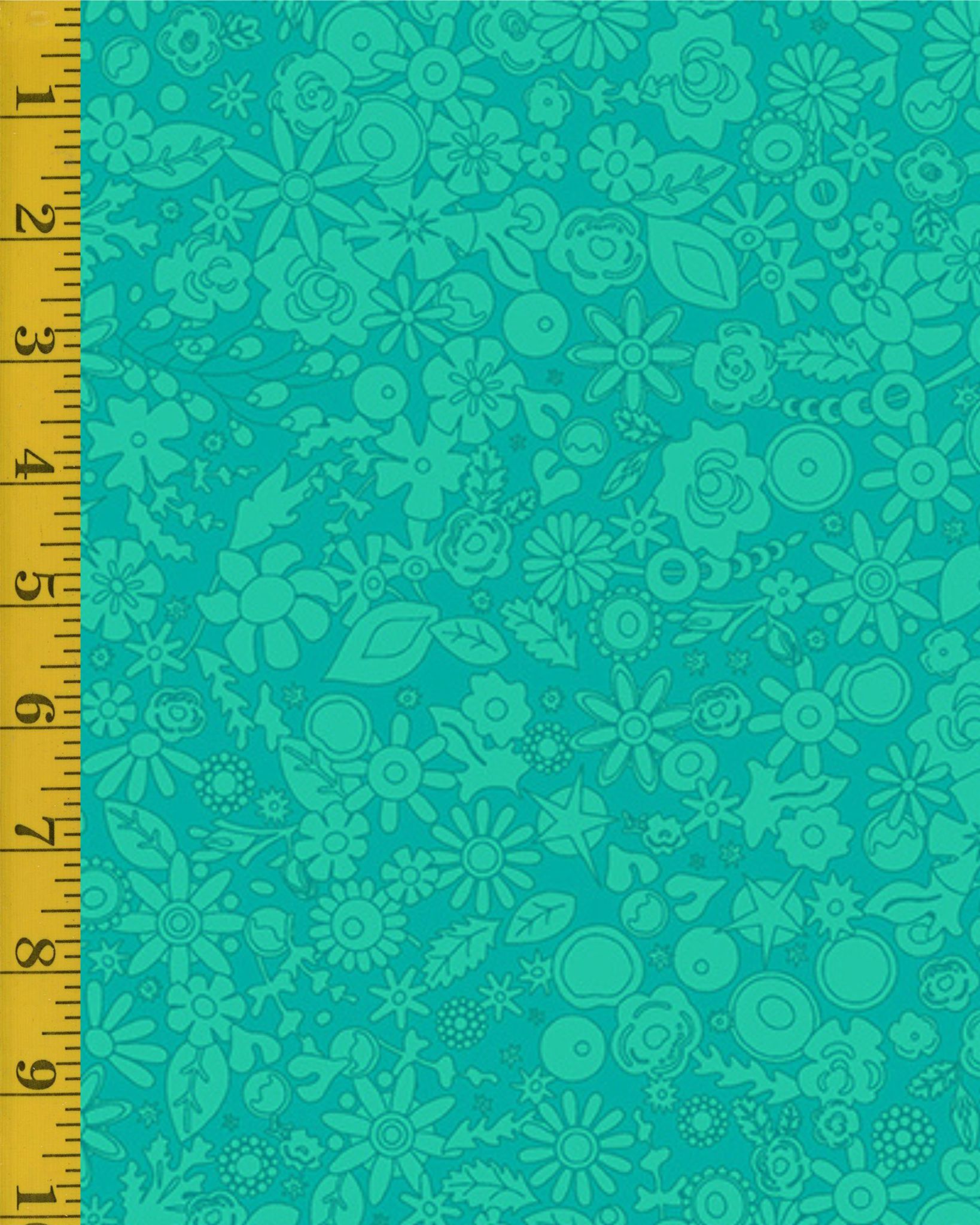 Andover Fabrics Sun Print: Woodland - Teal #25-1125