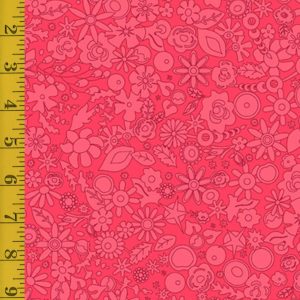 Andover Fabrics Sun Print: Woodland - Strawberry #25-1126