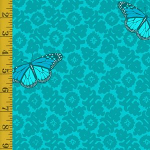 Andover Fabrics Sun Print: Camouflage - Peacock #25-1141