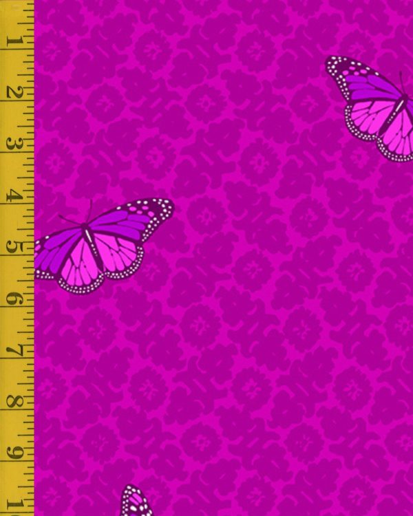 Andover Fabrics Sun Print: Camouflage - Plum #25-1142