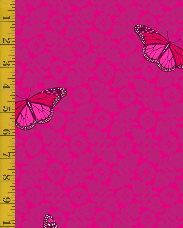 Andover Fabrics Sun Print: Camouflage - Ruby #25-1147