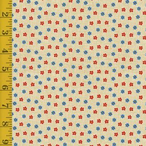 Benartex: Something to Crow About: Petal Flower - Natural #25-4601
