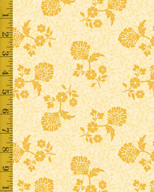 Benartex: French Romance: Sophie - Yellow #25-4615