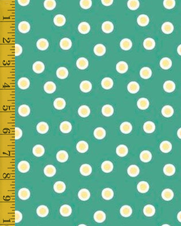 Qt Fabrics Life is Better with Friends: Dot - Seafoam #25-6451