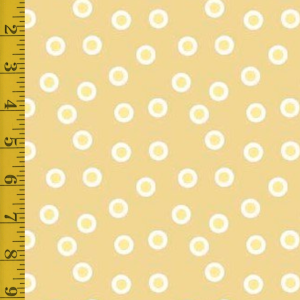 Qt Fabrics Life is Better with Friends: Dot - Straw #25-6452