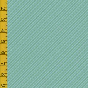 Qt Fabrics Life is Better with Friends: Diagonal Stripe - Seafoam #25-6455