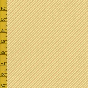 Qt Fabrics Life is Better with Friends: Diagonal Stripe - Straw #25-6456