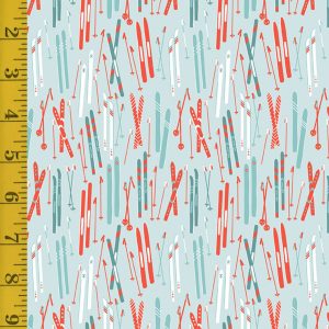Riley Blake Designs Ski Hill: Skis - Powder #25-8440