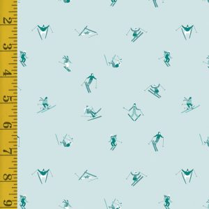 Riley Blake Designs Ski Hill: Skiers - Powder #25-8446