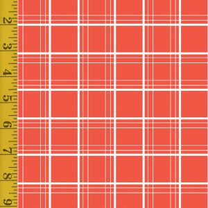 Riley Blake Designs Ski Hill: Ski Tracks - Red #25-8449