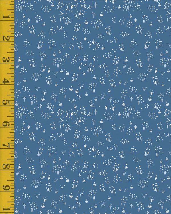 Riley Blake Designs Farm Livin: Grass - Denim #25-8456
