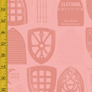 Riley Blake Designs Press On: Cord Iron Plates - Pink #25-8464