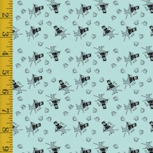 Riley Blake Designs Press On: Girl - Aqua #25-8468
