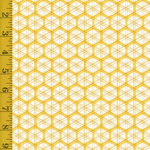 Andover Fabrics Bee Happy: Honeycomb - White #25-1172