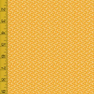 Andover Fabrics Indigo Cheddar II: Ikat Dot - Cheddar #25-1252