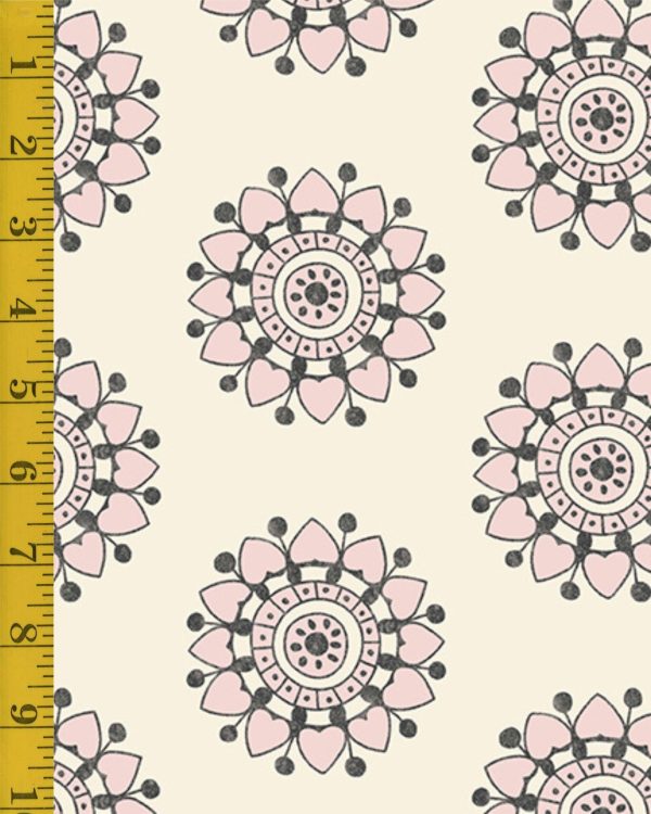 Andover Fabrics Tangent: Pinwheel - White #25-1257