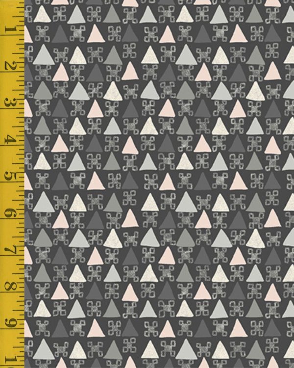 Andover Fabrics Tangent: Signet - Black #25-1258