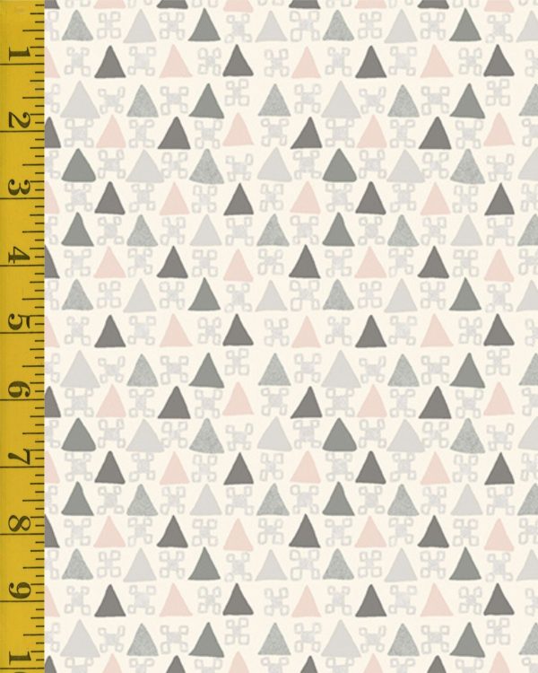 Andover Fabrics Tangent: Signet - White #25-1259