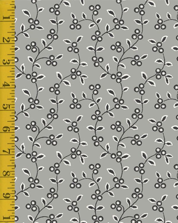 Andover Fabrics Tangent: Vine - Gray #25-1260