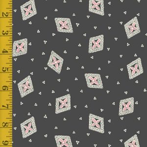 Andover Fabrics Tangent: Envelope - Black #25-1263