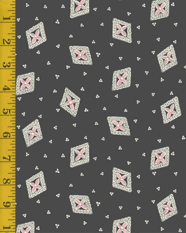 Andover Fabrics Tangent: Envelope - Black #25-1263