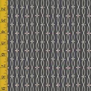 Andover Fabrics Tangent: Twist - Black #25-1264
