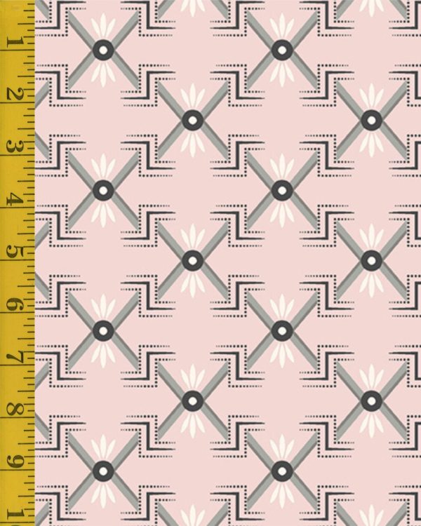 Andover Fabrics Tangent: Blanket - Pink #25-1267