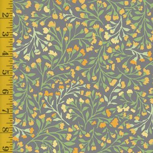 Andover Fabrics Poppies: Meadow - Gray #25-1278