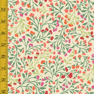 Andover Fabrics Poppies: Meadow - Cream #25-1279