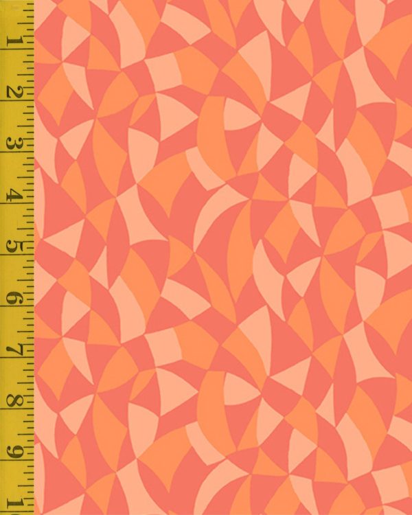Andover Fabrics Poppies: Crackle - Orange #25-1282