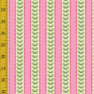 Andover Fabrics Poppies: Furrows - Pink #25-1289