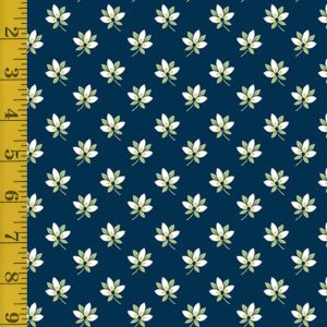Andover Fabrics Magnolia: Sprig - Blue #25-1299