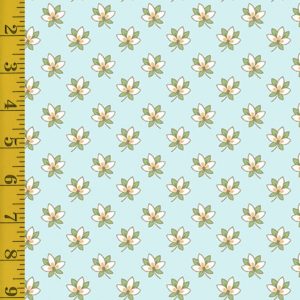 Andover Fabrics Magnolia: Sprig - Light Blue #25-1300