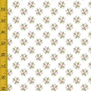Andover Fabrics Magnolia: Sprig - Light Pink #25-1301