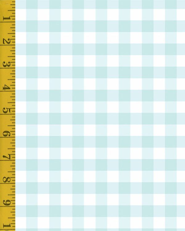 Andover Fabrics Magnolia: Check - Light Blue #25-1309