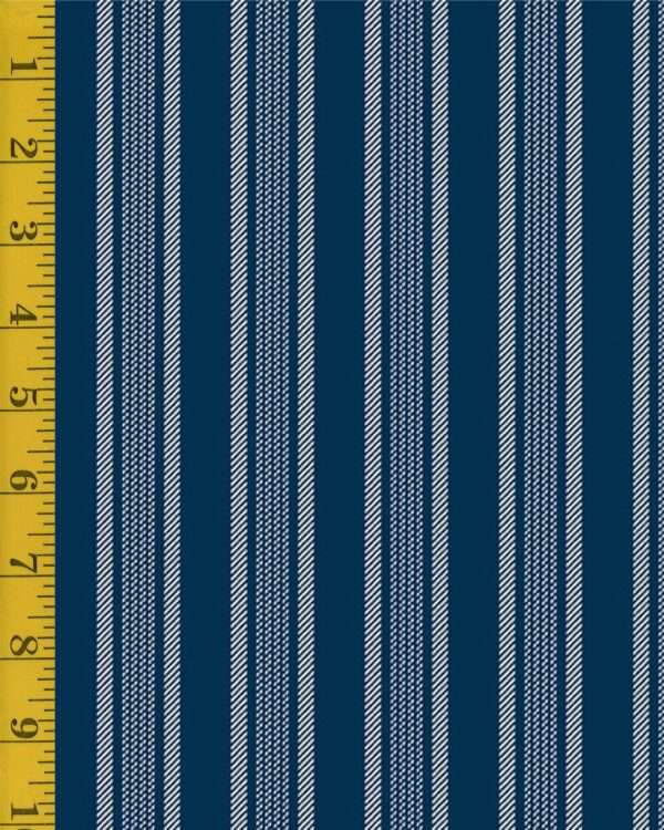 Andover Fabrics Magnolia: Stripe - Blue #25-1314