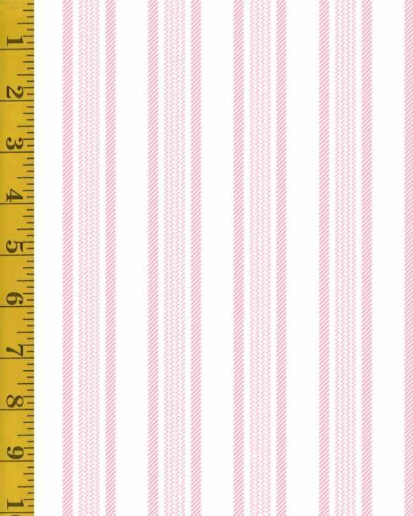 Andover Fabrics Magnolia: Stripe - Light Pink #25-1316