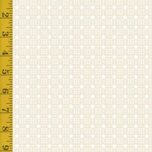 Andover Fabrics Salute: Interlocking Squares - White #25-1327