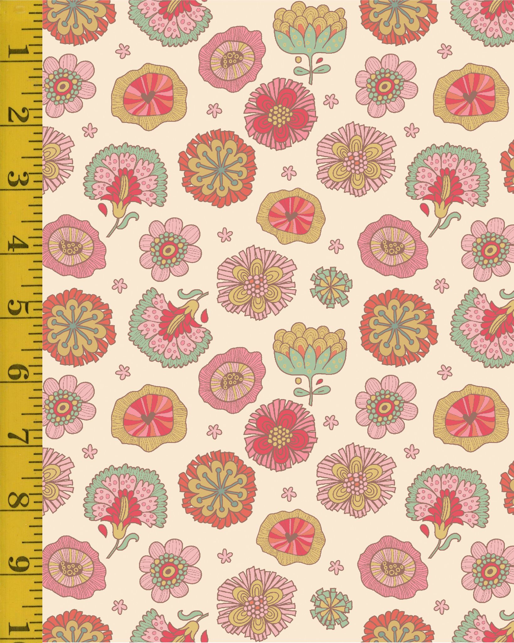 Benartex: Bird Song: Happy Flower - Rose #25-4679