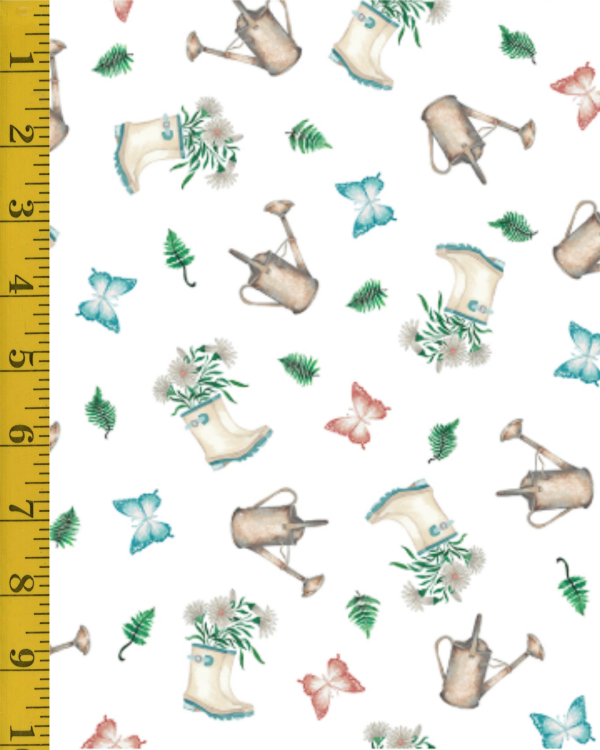 Blank Quilting Rural Fantasy - Ivory #25-8202