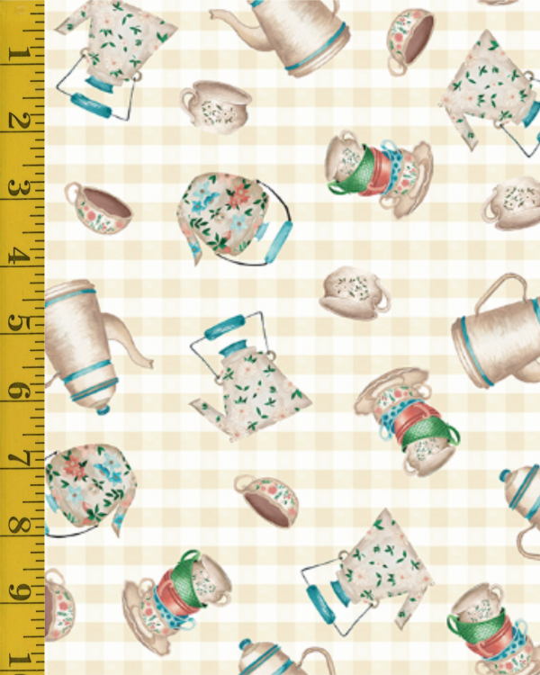 Blank Quilting Rural Fantasy - Ivory #25-8203